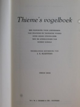 Thieme's vogelboek - 1