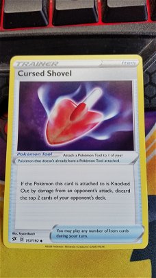 Cursed Shovel  157/192  Uncommon Sword & Shield: Rebel Clash