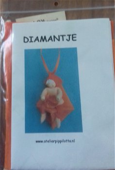 Viltpakketje diamantje - 0