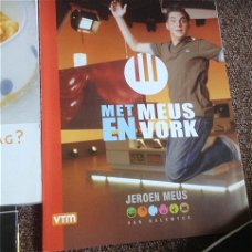 Kookboeken,met Meus en vork,peutervoeding ,fit & gezond ,en vele tips