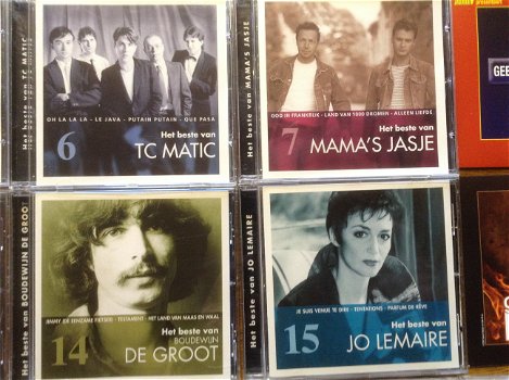 cd's muziek van bekende zangers in het nederlands ,engels,frans, opera,s en voor kids 253 LIEDJES - 4