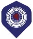 Voetbal dart flight Rangers Footbal Club 75 micron - 0 - Thumbnail