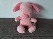 1610 Hond Snoopy Happy Horse 15cm roze - 0 - Thumbnail