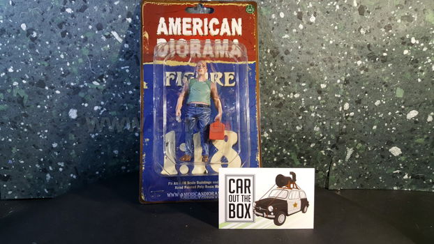 Diorama figuur Sam with tool box 1:18 - 4