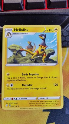 Heliolisk  064/192  Uncommon  Sword & Shield: Rebel Clash