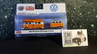 VW volkswagen double cab camper& trailer oranje 1:64 M2 - 4 - Thumbnail