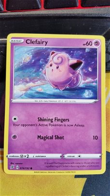 Clefairy  074/192  Common  Sword & Shield: Rebel Clash