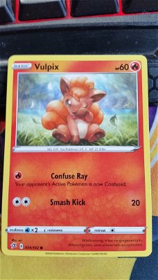 Vulpix  024/192  Common  Sword & Shield: Rebel Clash