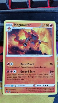 Magmortar 030/192 Rare Sword & Shield: Rebel Clash - 0