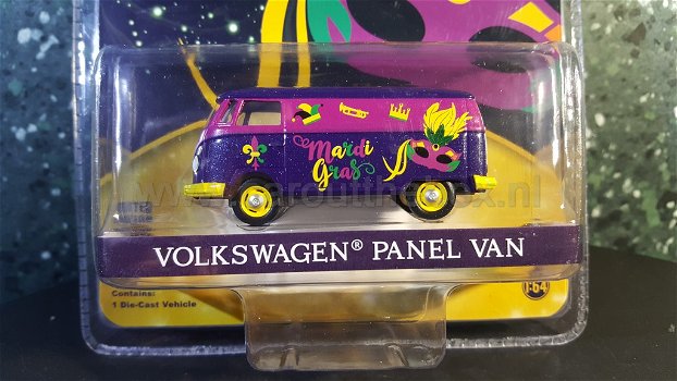 VW panel van MARDI GRAS 1:64 Greenlight - 0