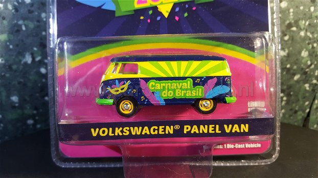 VW panel van CANAVAL do BRASIL 1:64 Greenlight - 0