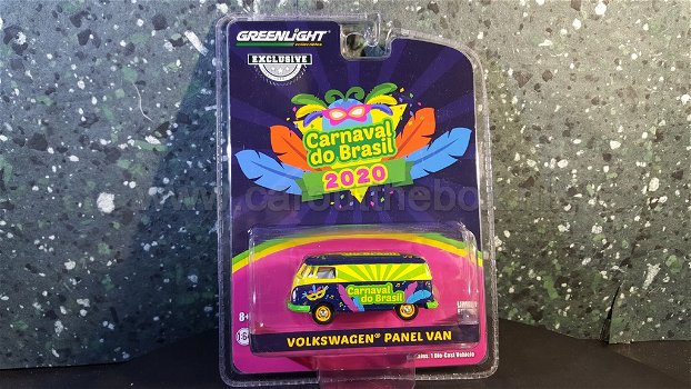 VW panel van CANAVAL do BRASIL 1:64 Greenlight - 1