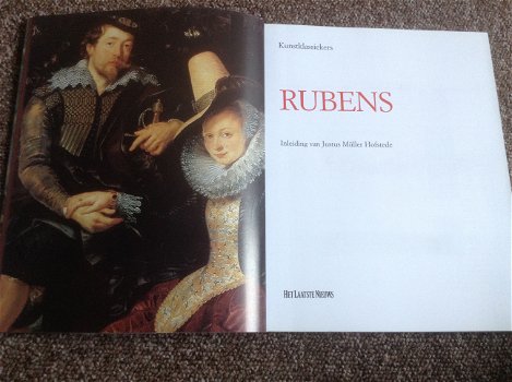 BOEK van de Meesterwerken van de SCHILDER RUBENS met prachtige foto,s & tekst - 1