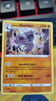 Galarian Runerigus 102/192 Rare Sword & Shield: Rebel Clash - 0