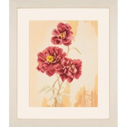 Borduurpakket Lanarte"POPPY"Nieuw!