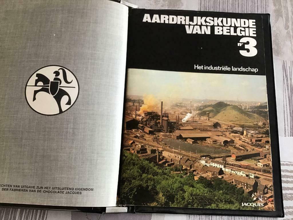 De Aardrijkskunde van België ,4 stuks v/d jaren 70 ',prachtige boeken over die tijd van toen - Afbeelding 5