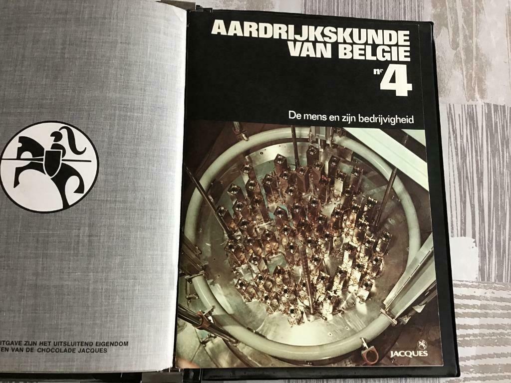De Aardrijkskunde van België ,4 stuks v/d jaren 70 ',prachtige boeken over die tijd van toen - Afbeelding 8
