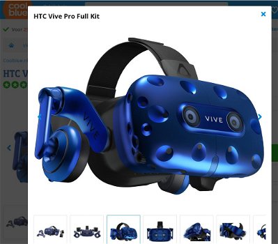 HTC VIVE pro full kit VR bril - 0