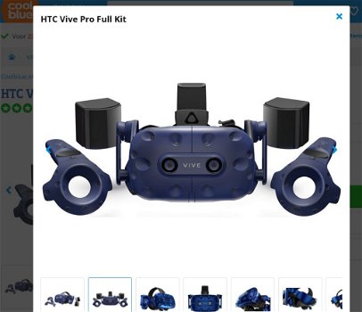 HTC VIVE pro full kit VR bril - 4