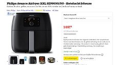 Philips Avance Airfryer XXL HD9650/90 - Hetelucht friteuse