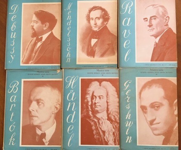 Kleine boeken over grote mannen - Musica serie - nr. 1