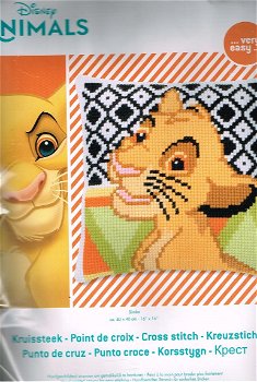 AANBIEDING DISNEY BORDUURPAKKET KUSSEN , SIMBA 967 - 0