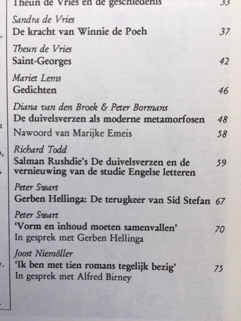 Bzzlletin 169 - Theun de Vries - Afbeelding 3
