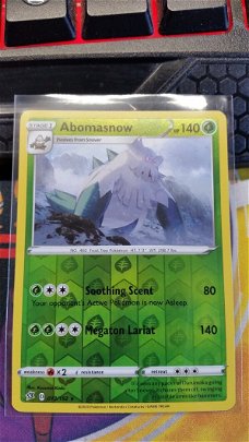 Abomasnow  013/192 Rare (reverse) Sword & Shield: Rebel Clash