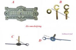 == Onderdelen = gewicht regulateur = 42106