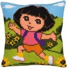 Borduurpakket KUSSEN"DORA"NIEUW!