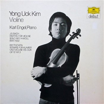 Yong Uck Kim &Karl Engel ‎-BACH Partita 1002 & Beethoven - 0