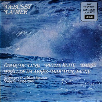 Debussy ‎– La Mer -Clair De Lune ea Ernest Ansermet - 0