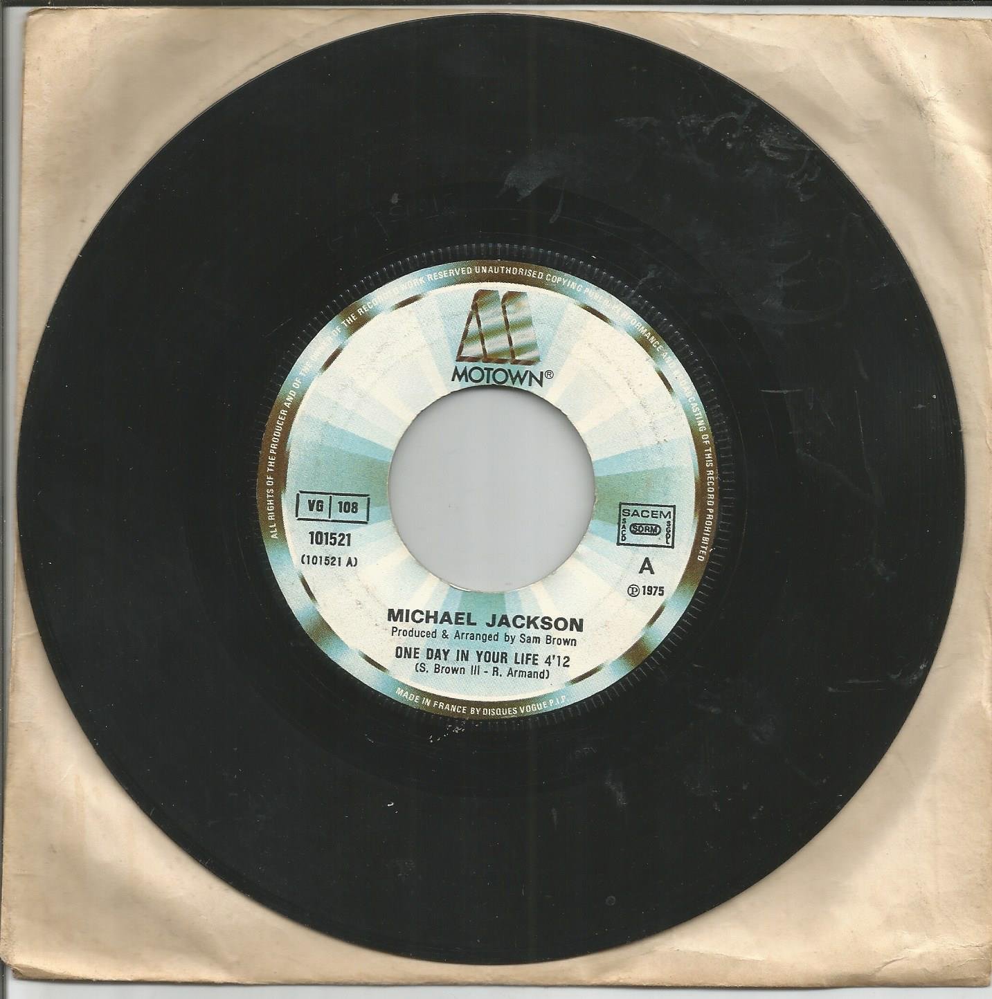 Michael Jackson – One Day In Your Life (1979) - nr. 1