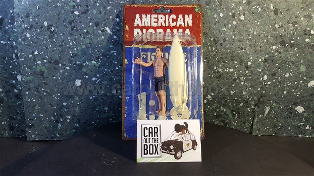 Diorama figuur SURFER JAY AD049 1:18 - 3