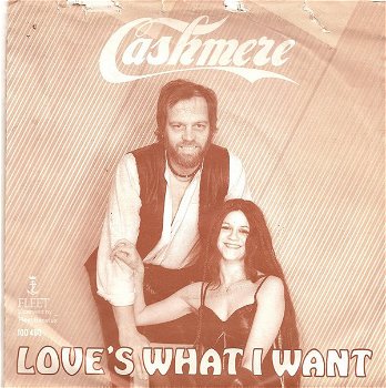 Cashmere - Love's What I Want (Vinyl/Single 7 Inch) - 0