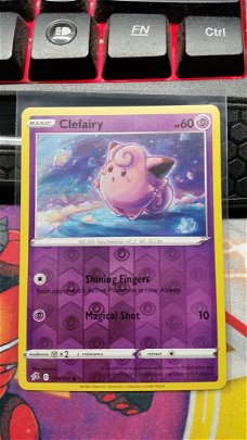 Clefairy  074/192  Common (reverse)  Sword & Shield: Rebel Clash