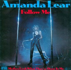 Amanda Lear ‎– Follow Me  (Vinyl/Single 7 Inch)