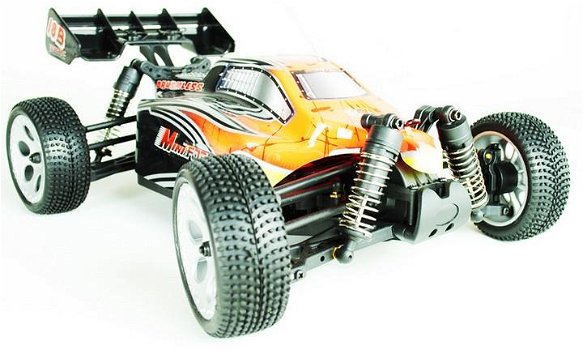 RC Auto Buggy Focus 1/18 brushless versie 2.4Ghz - 3