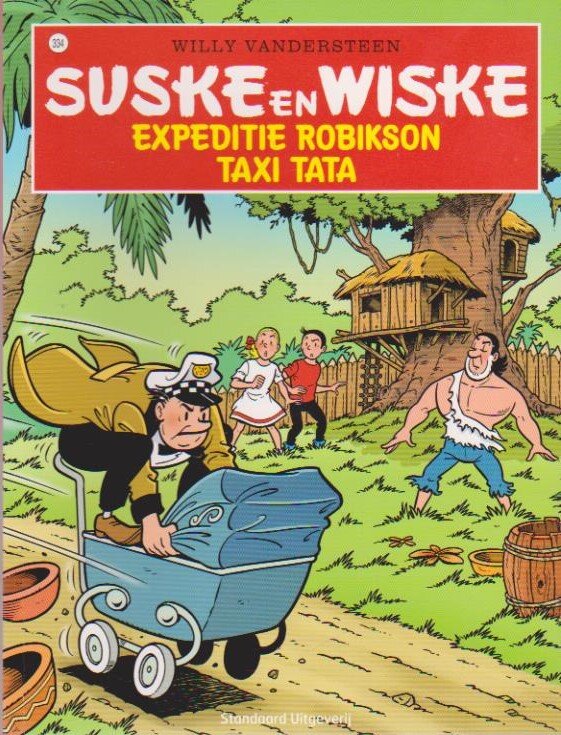 Suske en Wiske 334 Expeditie robikson taxi tata - nr. 1