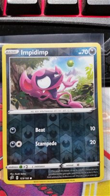 Impidimp  123/192  Common (reverse) Sword & Shield: Rebel Clash