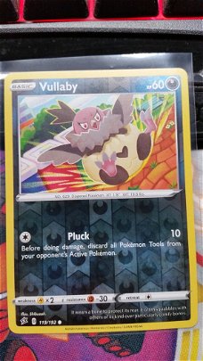 Vullaby  119/192  Common (reverse) Sword & Shield: Rebel Clash