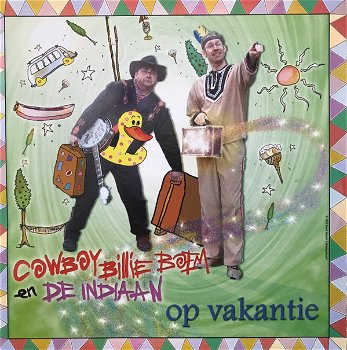 Cowboy Billie Boem En De Indiaan ‎– Op Vakantie (CD) - 0
