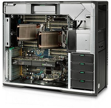 HP Z840 2x Xeon 12C E5-2678 V3, 2.5Ghz, Zdrive 256GB SSD + 4TB, 32GB, DVDRW, K4200, Win10 Pro - 3