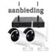 HD IP draadloos 2 camera bewaking systeem Primovo AANBIEDING - 0 - Thumbnail
