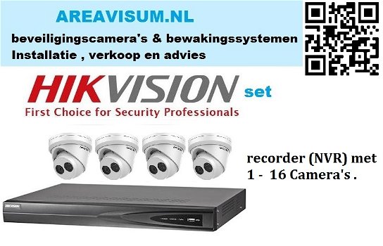 beveiligingsCamera - systemen met 1 - 8 camera's - 2