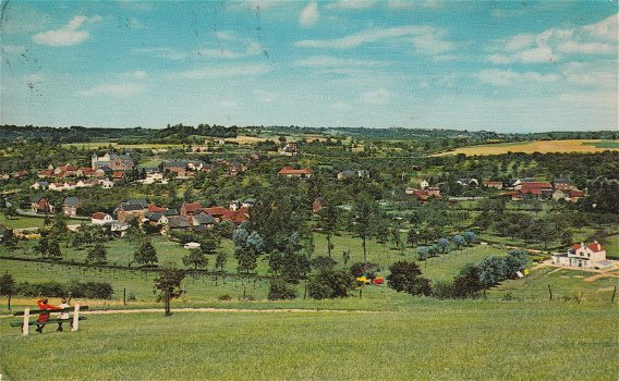 Valkenburg Schin op Geul Panorama vanaf de Sousberg - 0