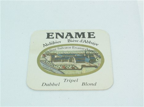 Bierkaartje - Ename - Abdijbier - Sint-Salvator - Dubbel Tripel Blond - 0