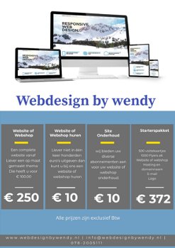 Bent u opzoek naar een website, webshop of drukwerk - 1