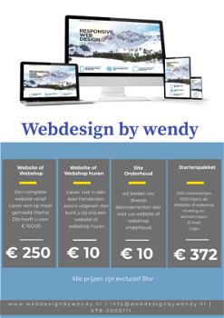 Website of webshop huren - 1