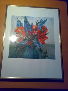 Schilderij Stilleven Bloemen - 0